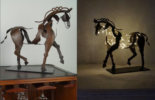 Handgjord hästfigur – Ferro