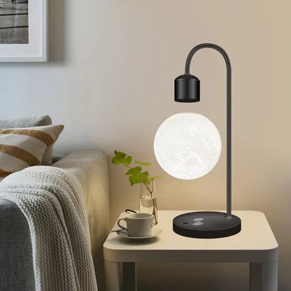 Cordless Bedside Charging Lamp -  Lunafloat