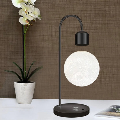 Cordless Bedside Charging Lamp -  Lunafloat