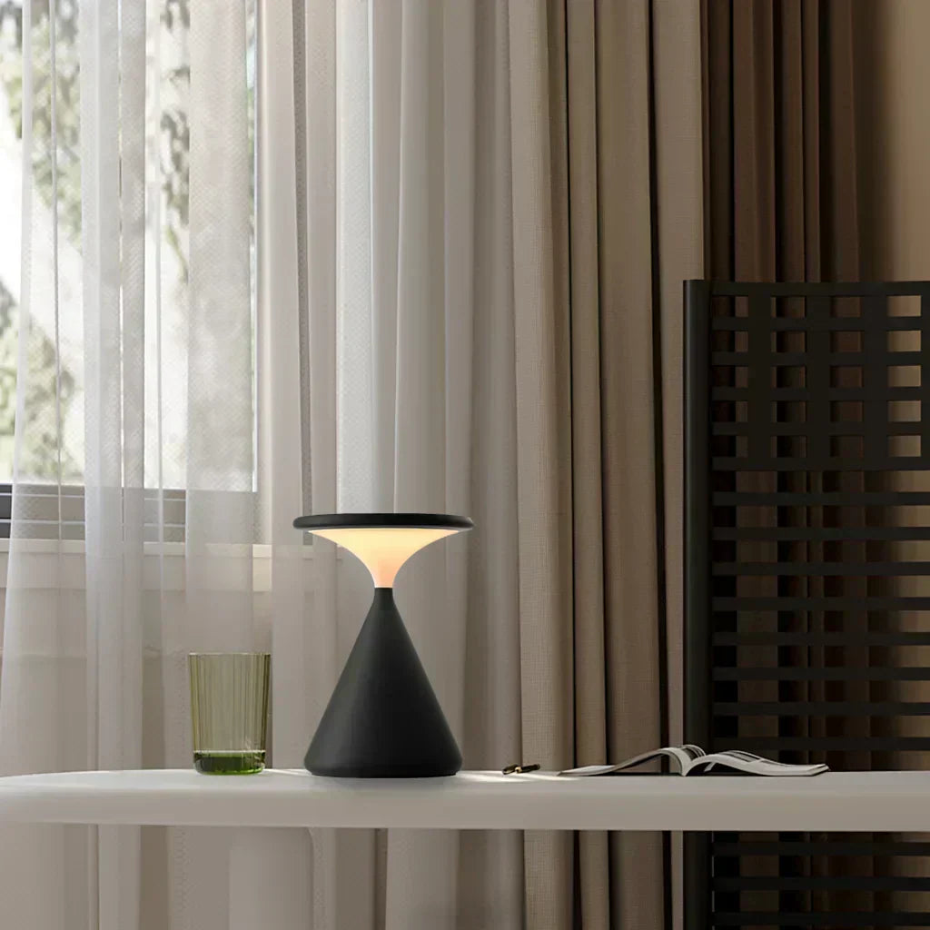 Cordless Hourglass Table Lamp - Lumhour