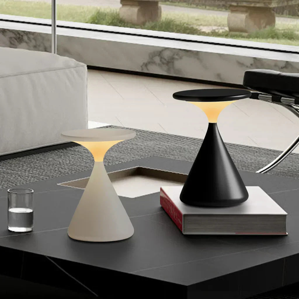 Cordless Hourglass Table Lamp - Lumhour