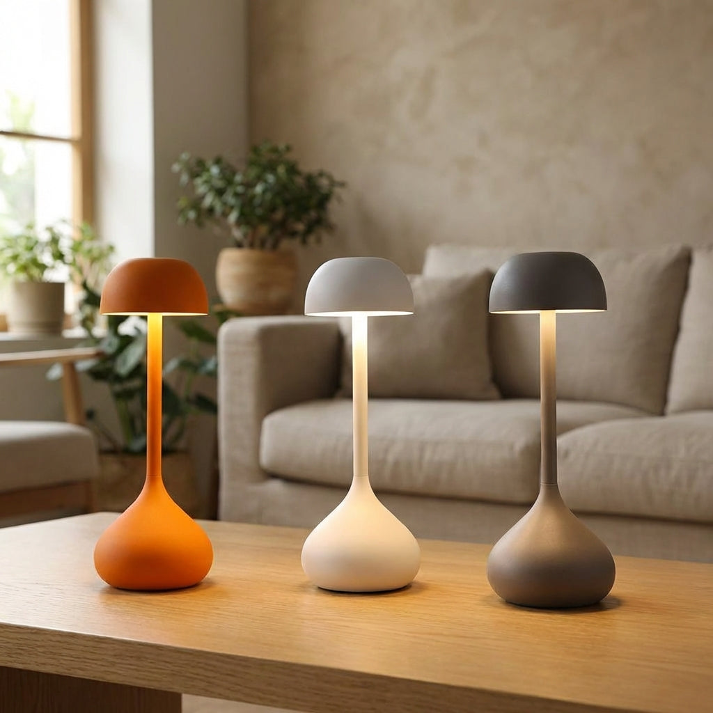 Cordless Mushroom Table Lamp - Moonara