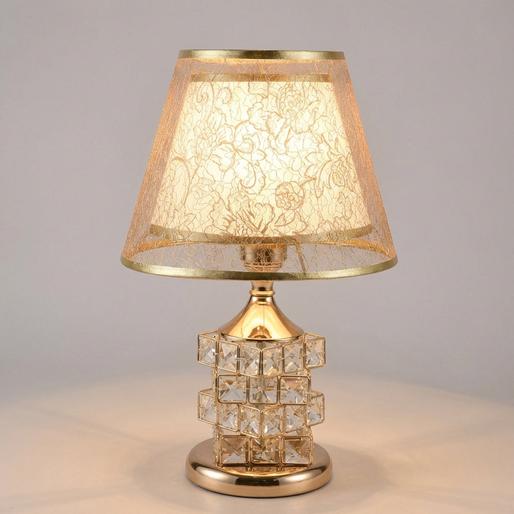 Crystal Accent Table Lamp - Crystelleon