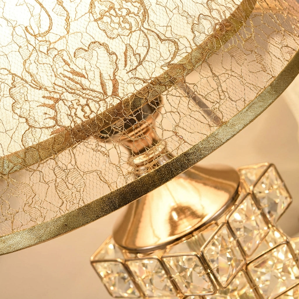 Crystal Accent Table Lamp - Crystelleon