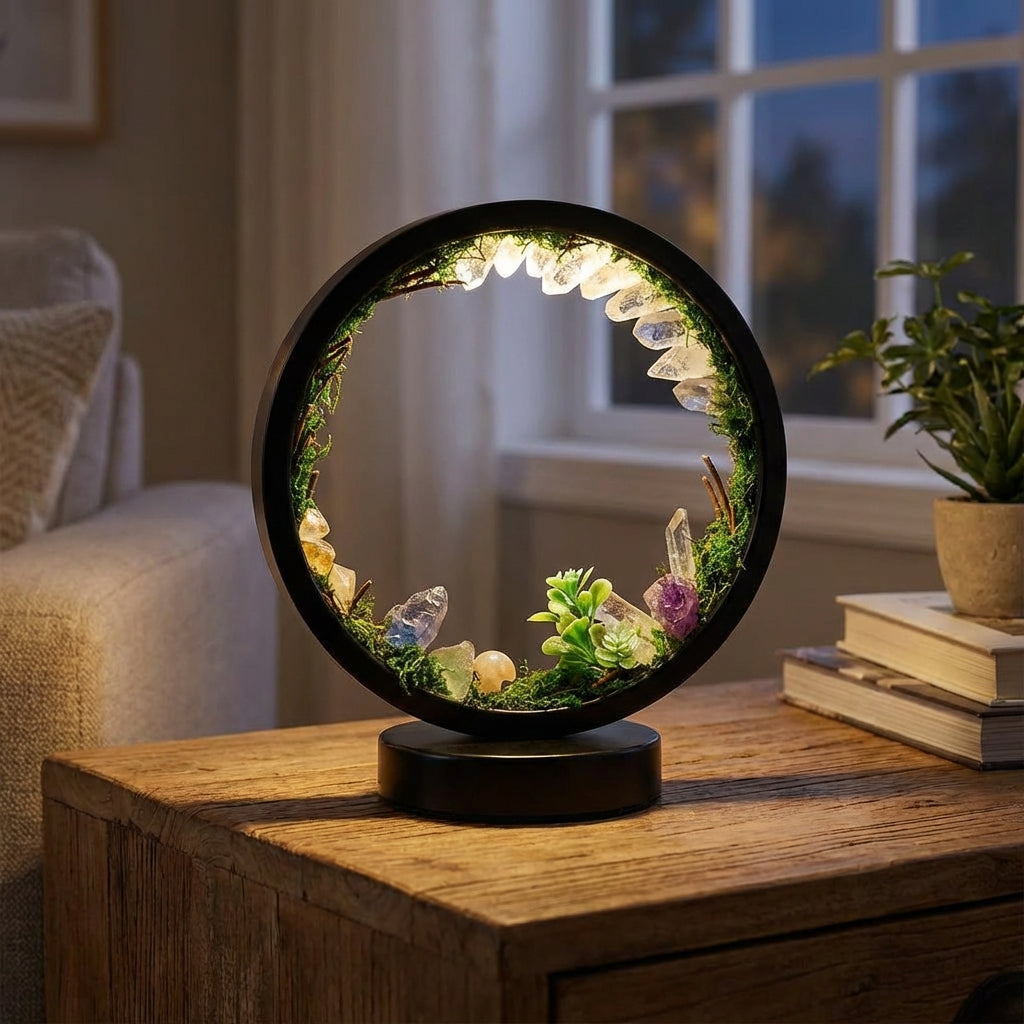 Crystal Embellished Ambient Lamp -  Verdalis