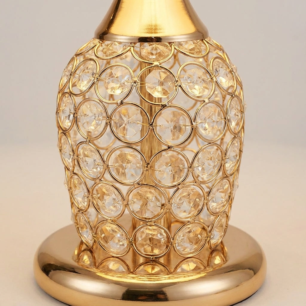 Crystal Accent Table Lamp -  Romantique