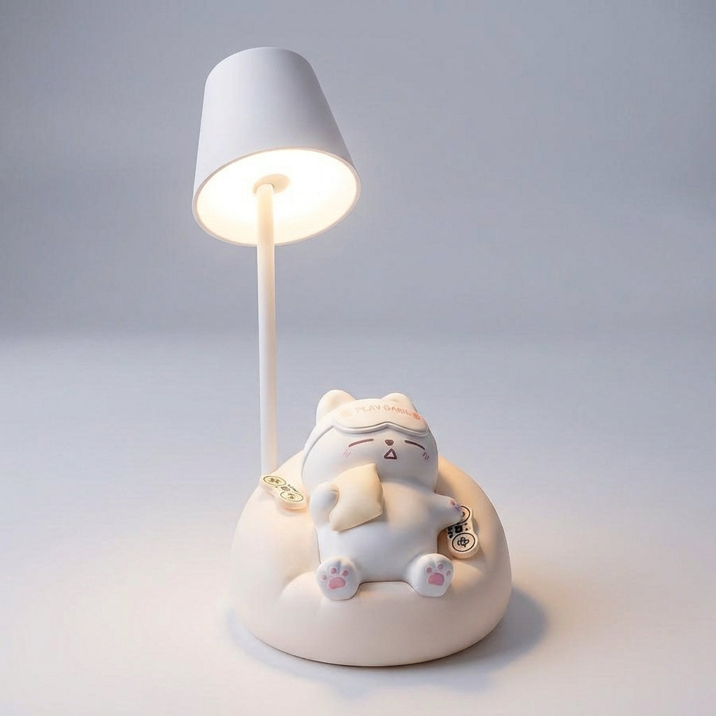 Cute Cat Shaped Night Lamp -  PawLuma