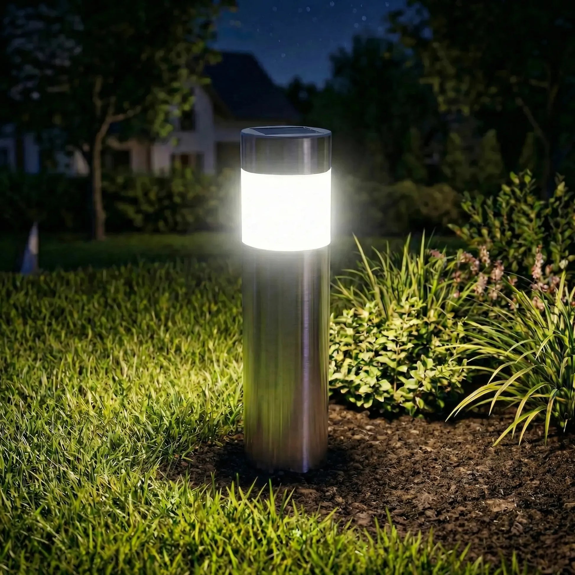 Cylindrical Stake Lanterns - Pathlume