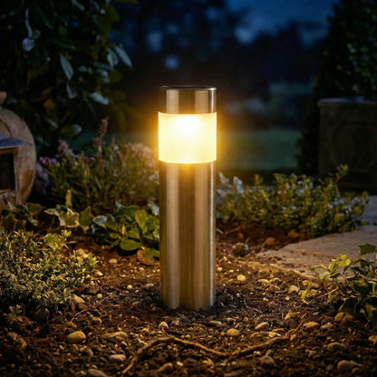 Cylindrical Stake Lanterns - Pathlume