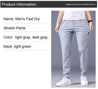 2025 Nya modeller Unisex snabbtorkande stretchbyxor
