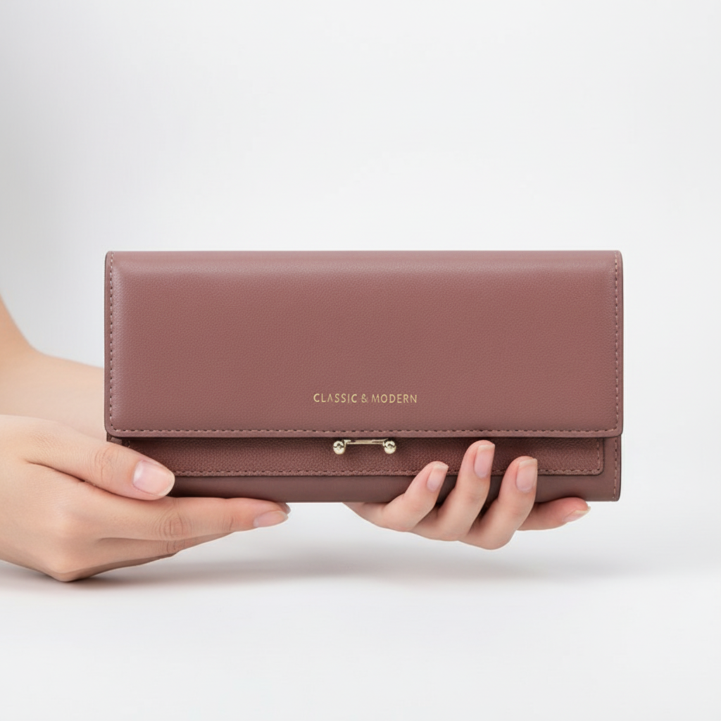 Damski Portfel Z PU - EleganceWallet 