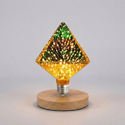 Decorative 3D Flame Bulb - Auraflare