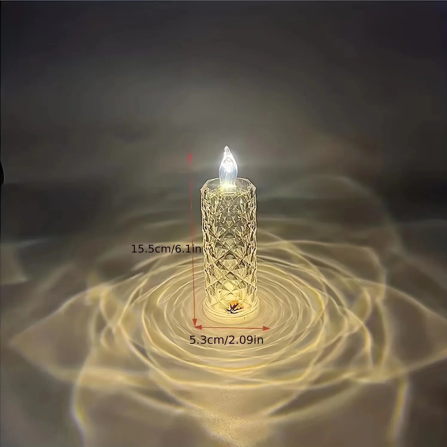 Decorative LED Candle Lamp - Flarisca