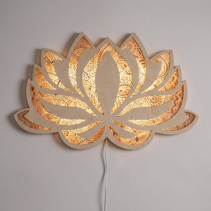 Decorative Lotus Wall Lamp - Lotusyne