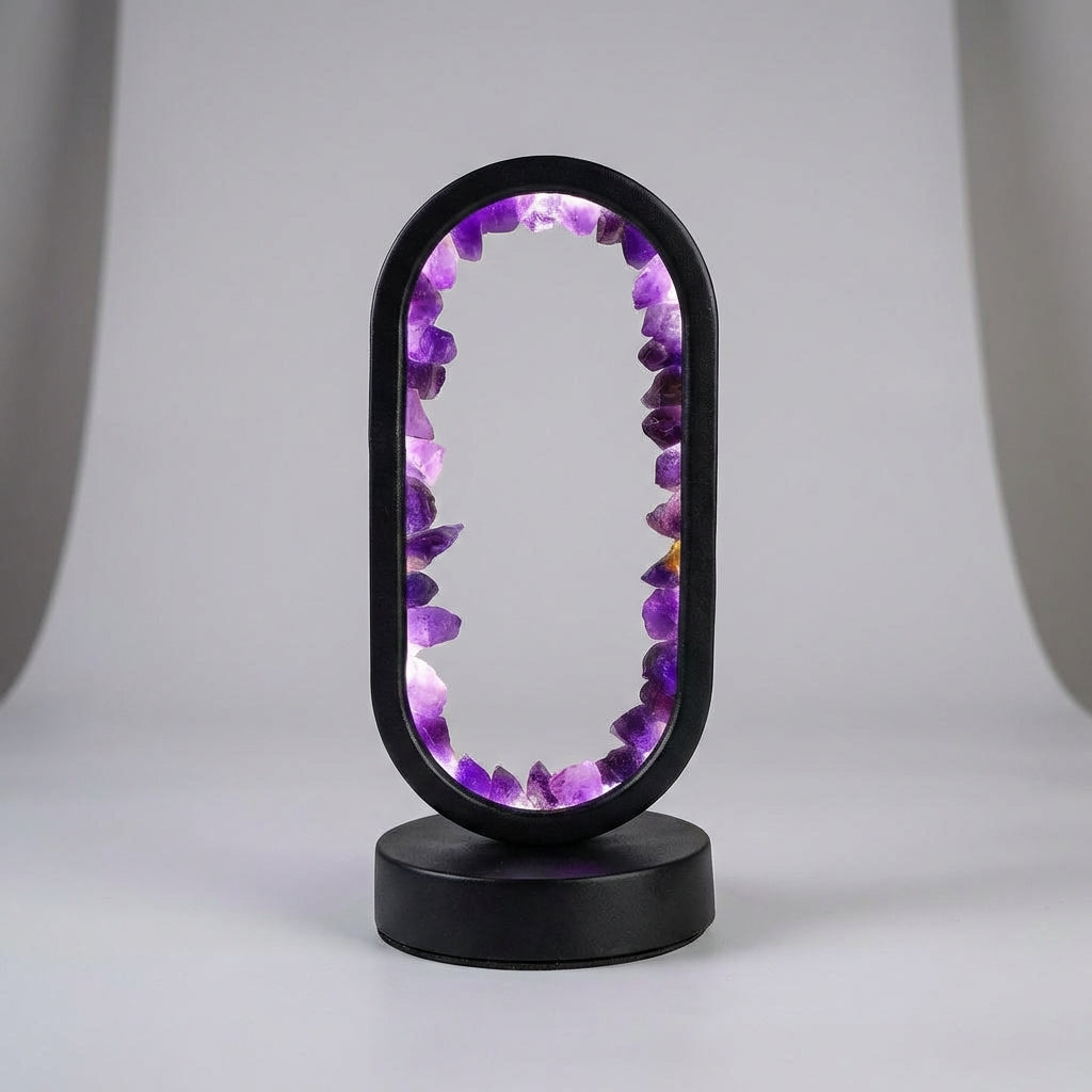 Decorative Tabletop Wellness Lamp -  Violetis