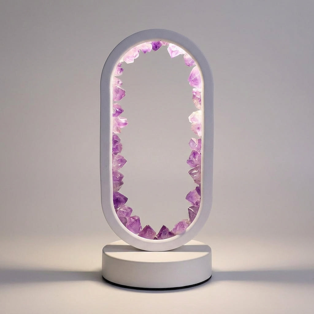 Decorative Tabletop Wellness Lamp -  Violetis