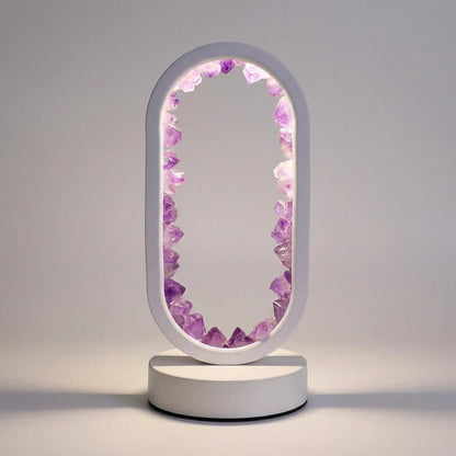 Decorative Tabletop Wellness Lamp -  Violetis