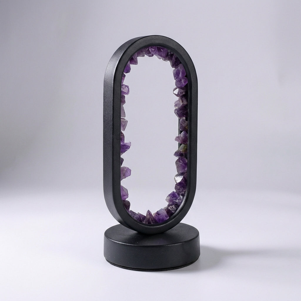 Decorative Tabletop Wellness Lamp -  Violetis