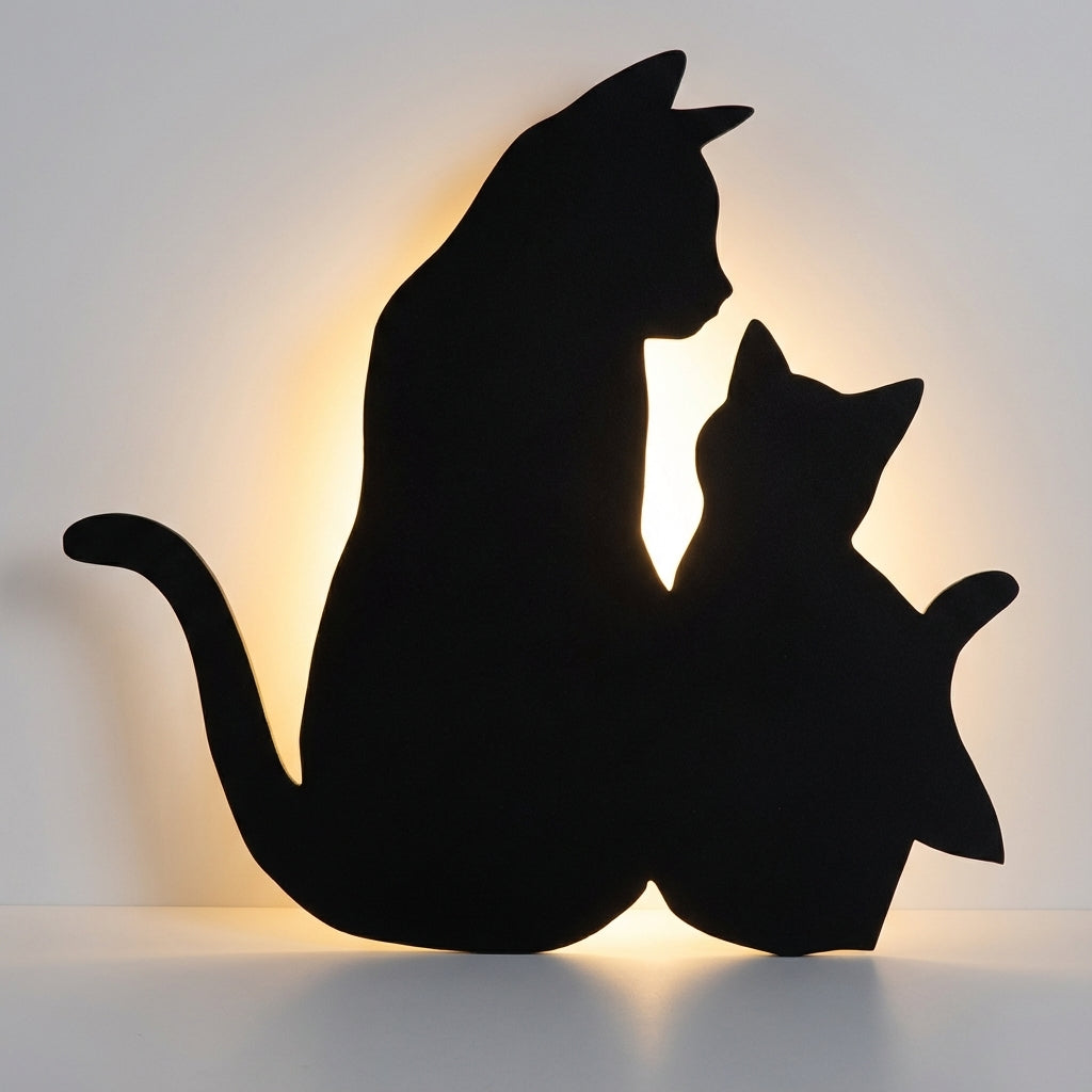 Decorative Ambient Wall Fixture -  ShadowPaws