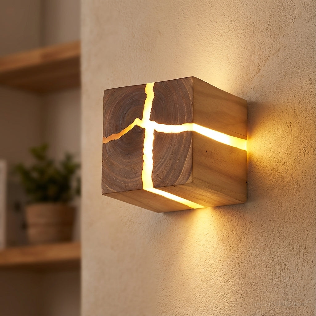 Decorative Cube Wall Light -  Solique