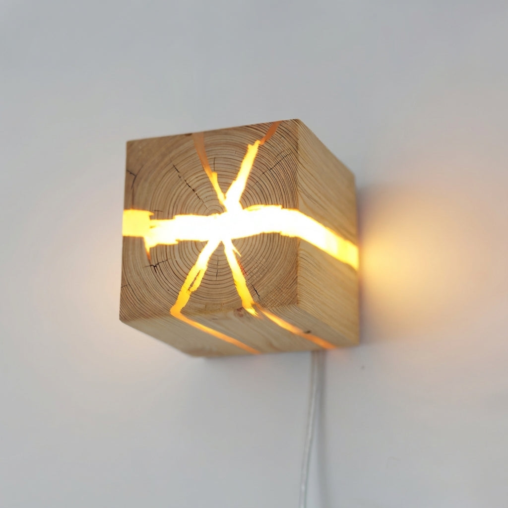 Decorative Cube Wall Light -  Solique