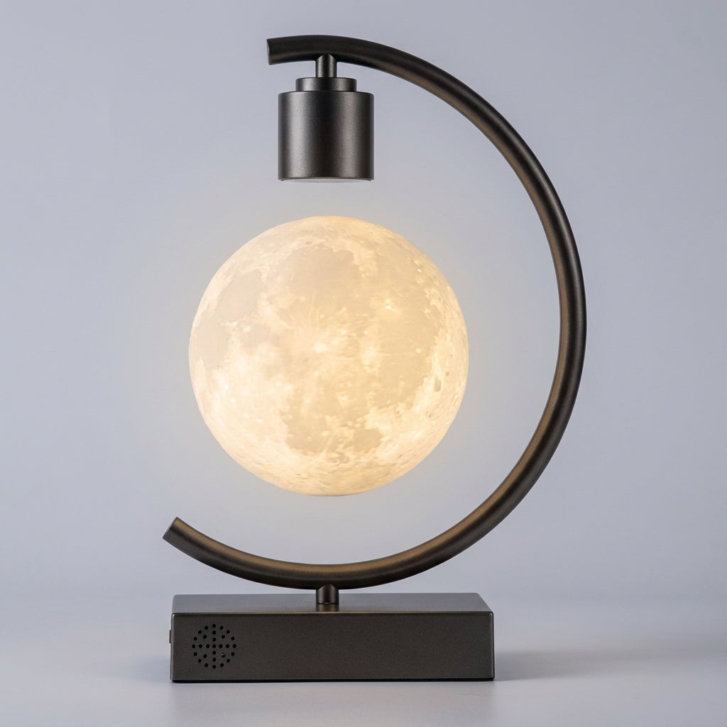 Decorative Moon Shaped Lamp -  Leviora