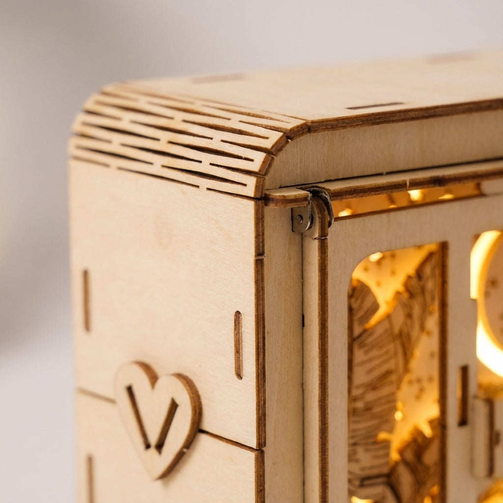 Decorative Tabletop Scene Box -  SolaceCube