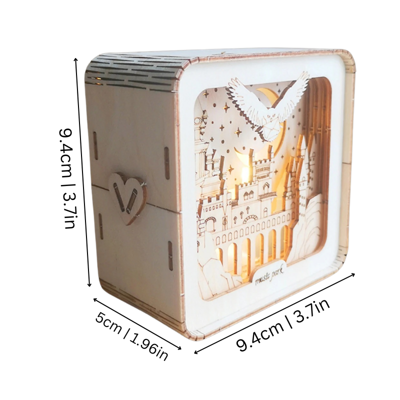 Decorative Tabletop Scene Box -  SolaceCube