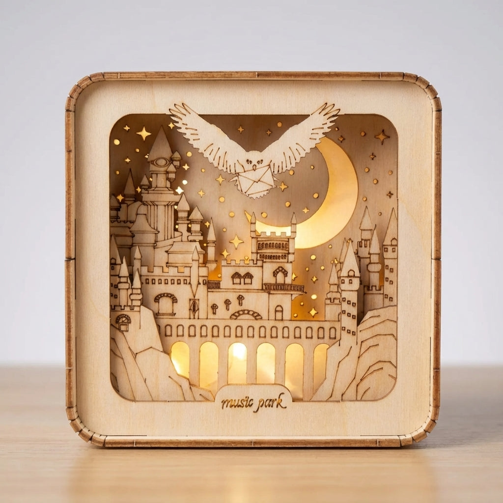 Decorative Tabletop Scene Box -  SolaceCube