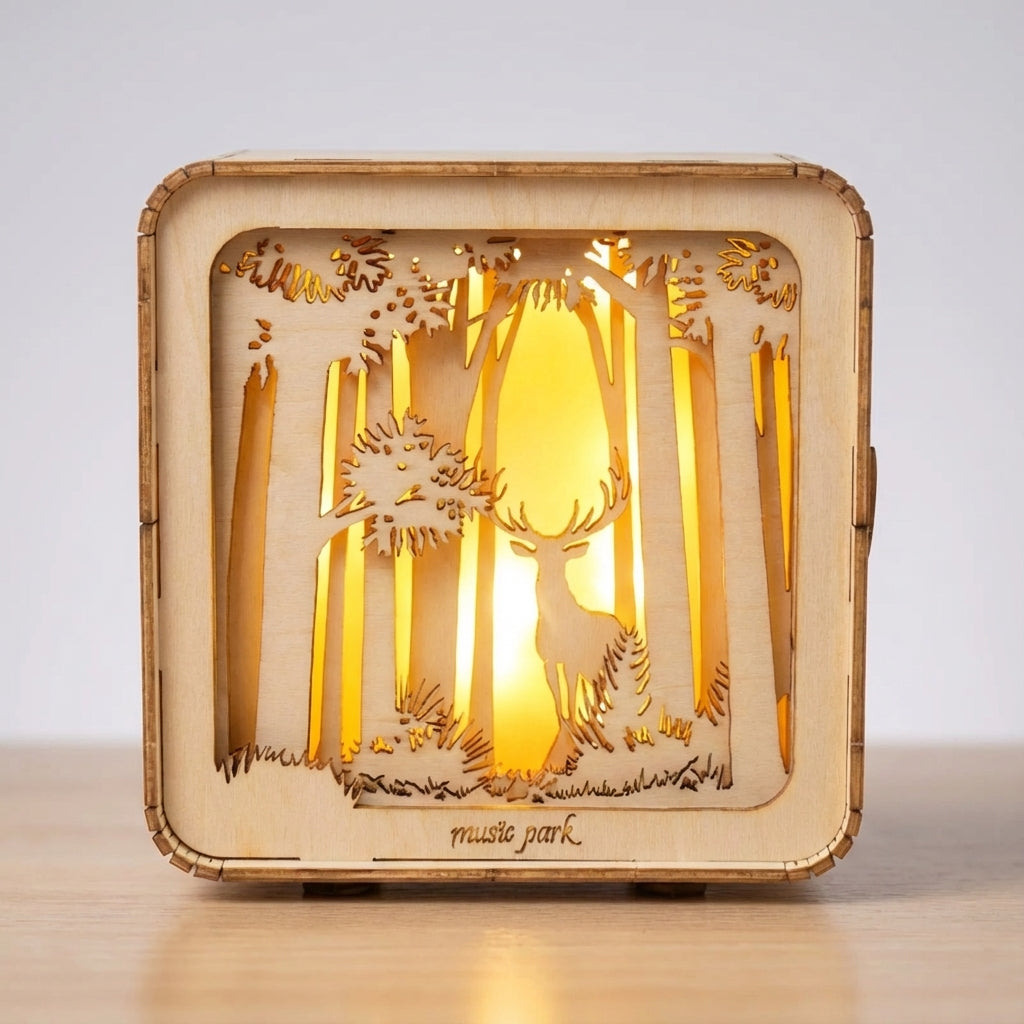 Decorative Tabletop Scene Box -  SolaceCube