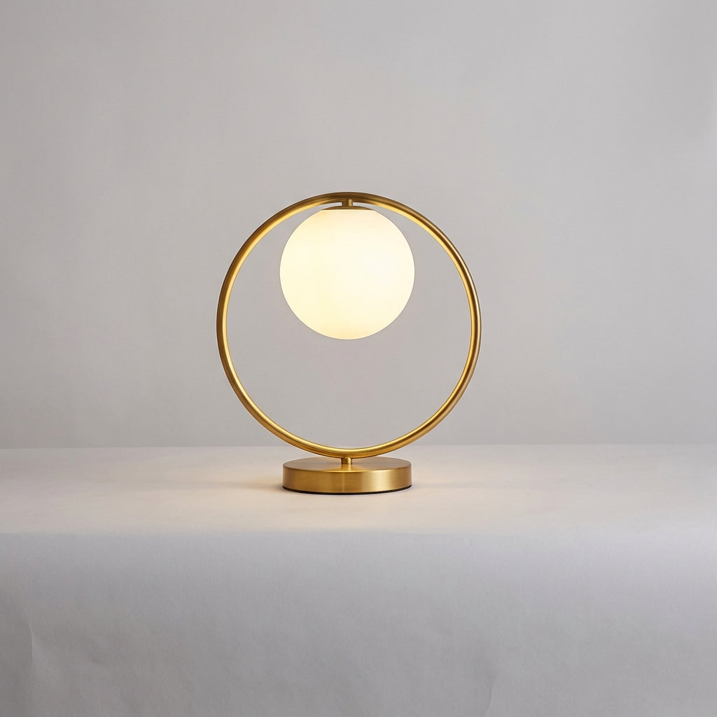 Dimmable Ring Table Lamp - Orbella