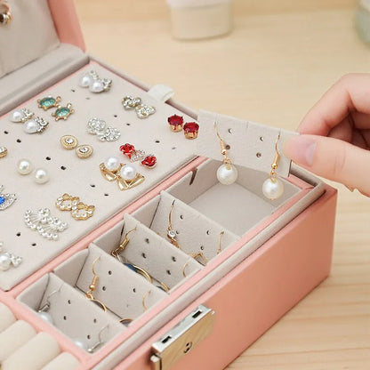 Doppellagige Schmuckaufbewahrung - JewelryHaven 