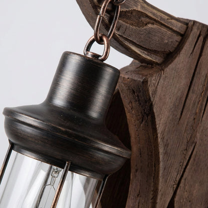 Double Lantern Wall Fixture -  Antiquorix
