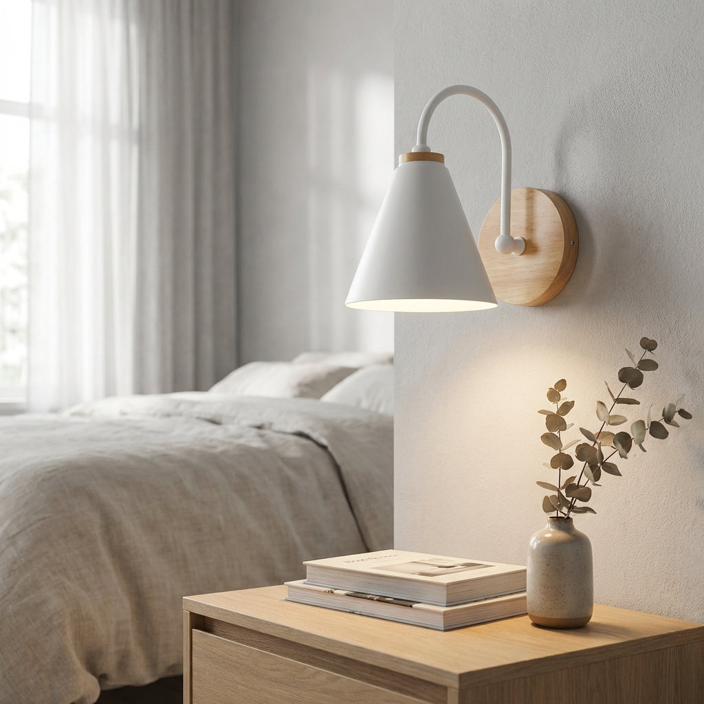 Downward Cone Shade Sconce - AureliaLamp