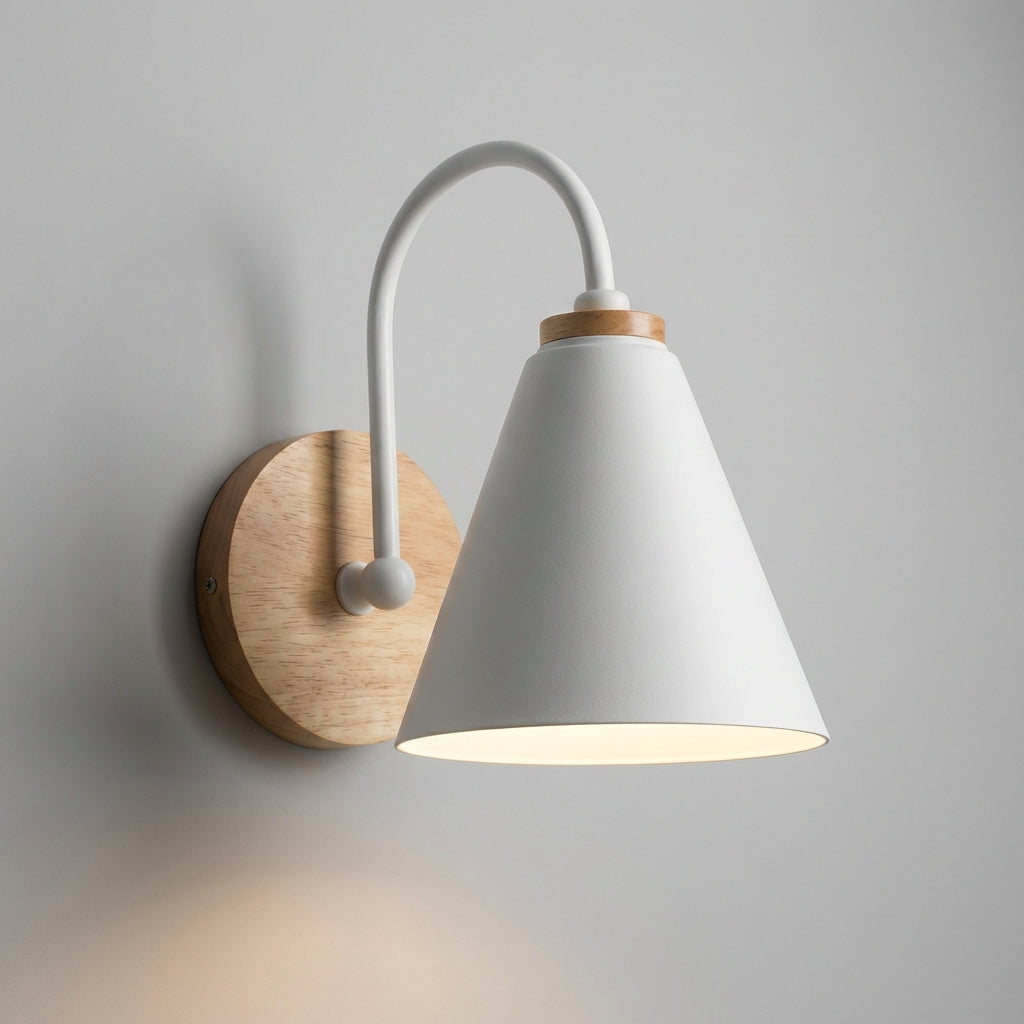 Downward Cone Shade Sconce - AureliaLamp