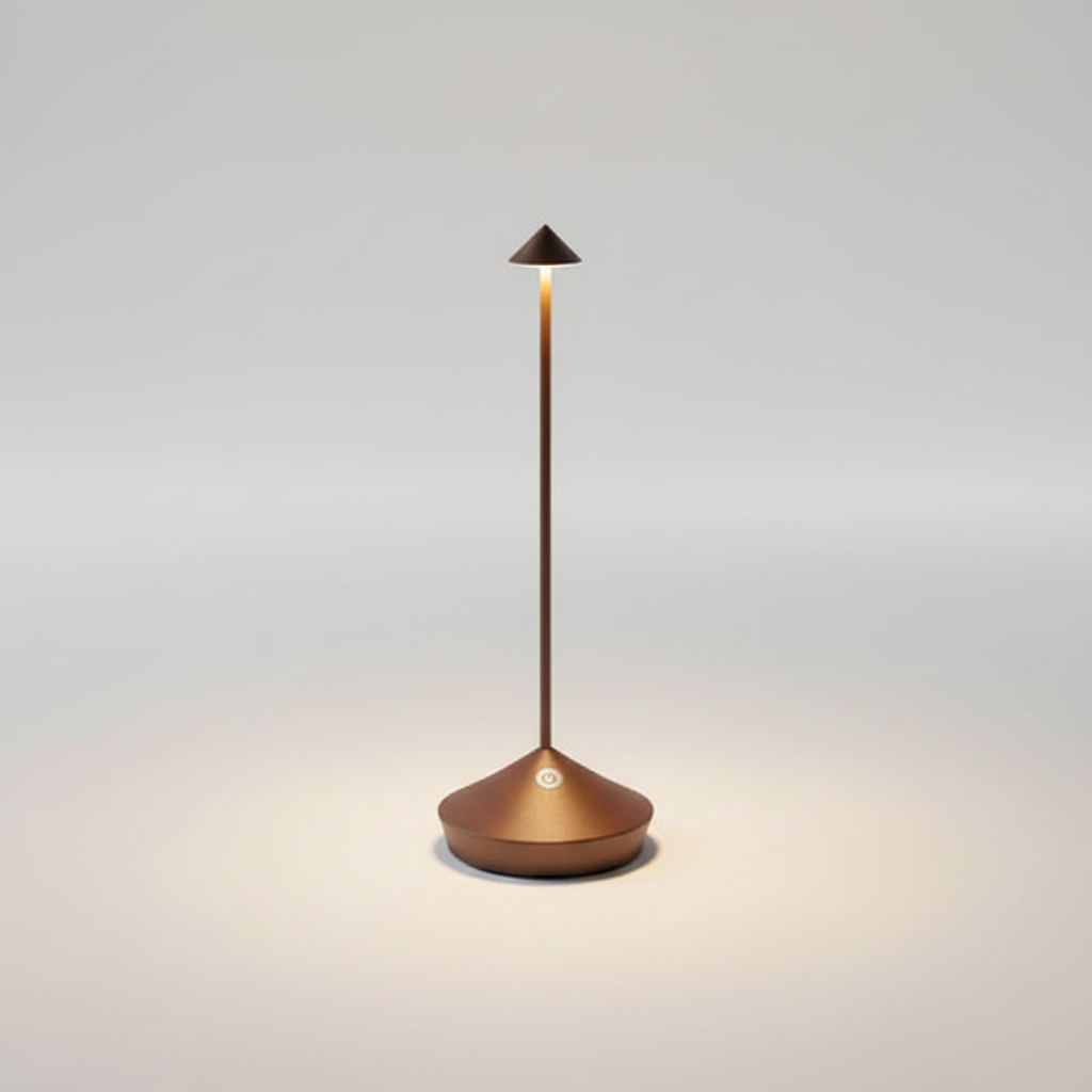 Drahtlose LED Tischlampe - LumeElegance 