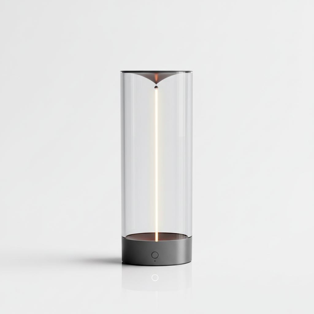 Drahtlose Zylindrische Tischlampe - MagniBeam