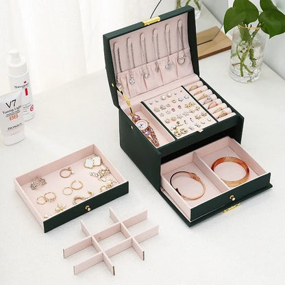 Dreischichtige Schmuckschatulle - JewelKeeper 