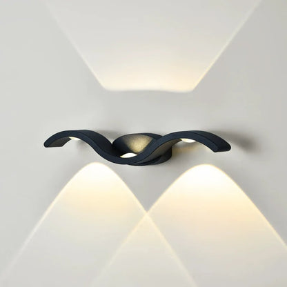 Dual Beam LED Wall Light - Solivio