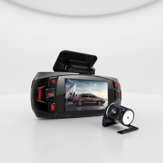 Dualkamera Dashcam Set - RoadvueX