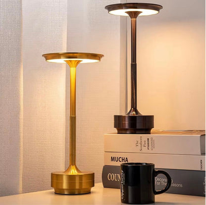 ClarityGlow Lyxutgåvan | Trådlös LED-bordslampa