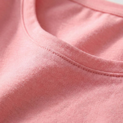 Effen Damesshirt Met Ronde Hals - Adrienne