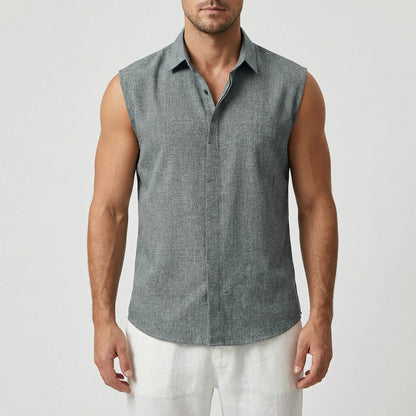 Effen Zomershirt Zonder Mouwen - Dexter
