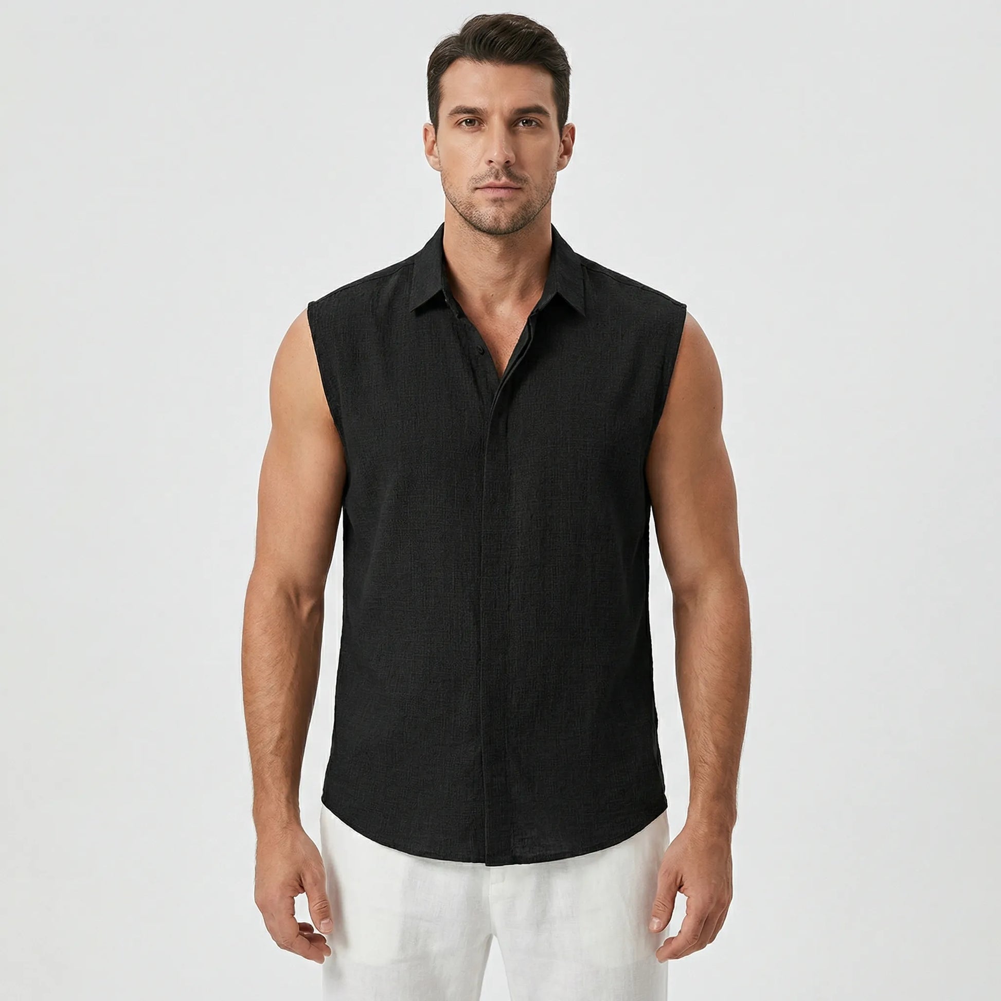 Effen Zomershirt Zonder Mouwen - Dexter