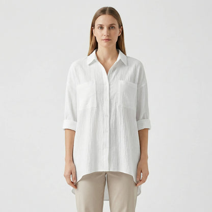 Elegante Damesblouse Met Knoopsluiting - Becky