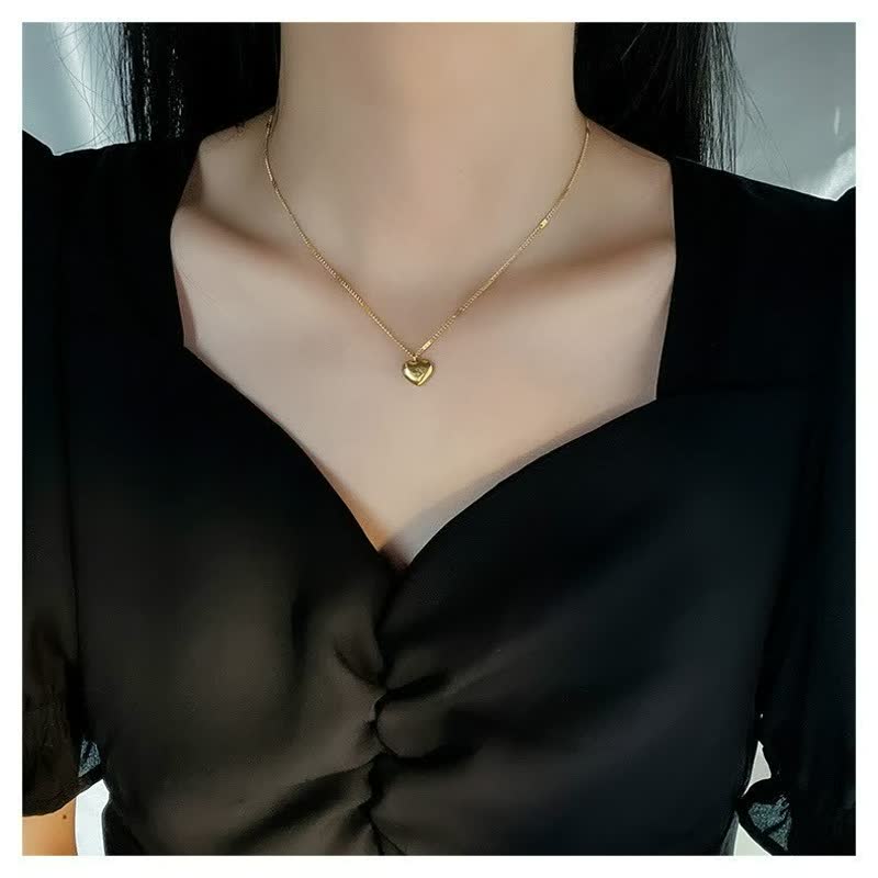Elegante Halskette - GoldenGleam 
