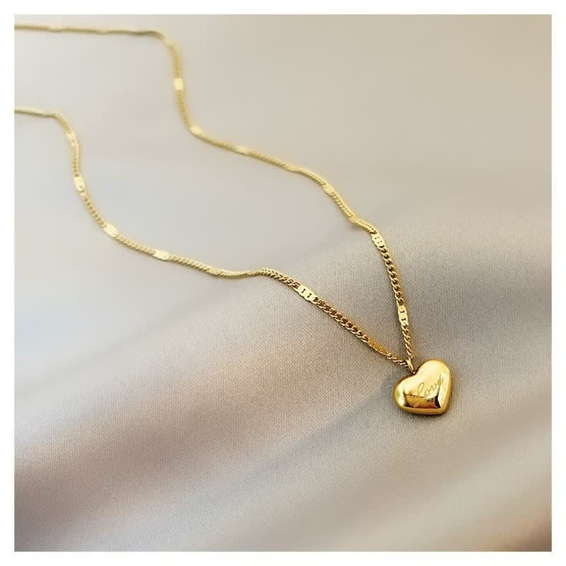 Elegante Halskette - GoldenGleam 