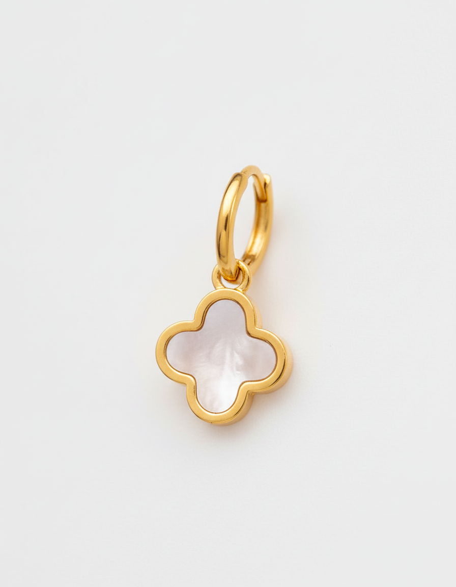 Elegante Kleeblatt-Ohrringe - NobleLeaf 