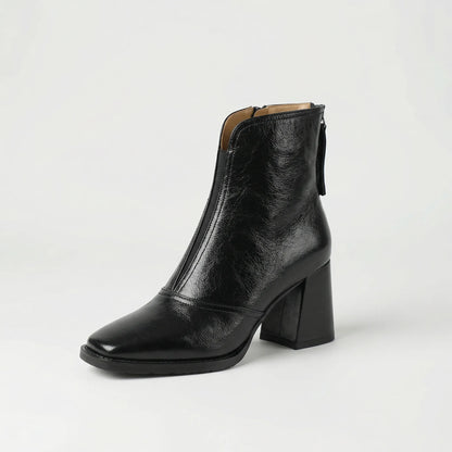 Elegante Stiefelette Mit Mittlerem Absatz - Kathryn