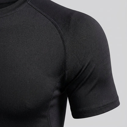 Eng Anliegendes Kompressionsshirt Langarm Set - Grant